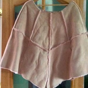 Ugg pink poncho M!L